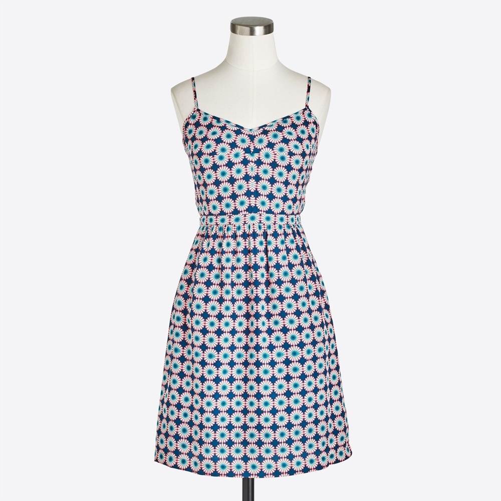 JCrew Patterned Dress